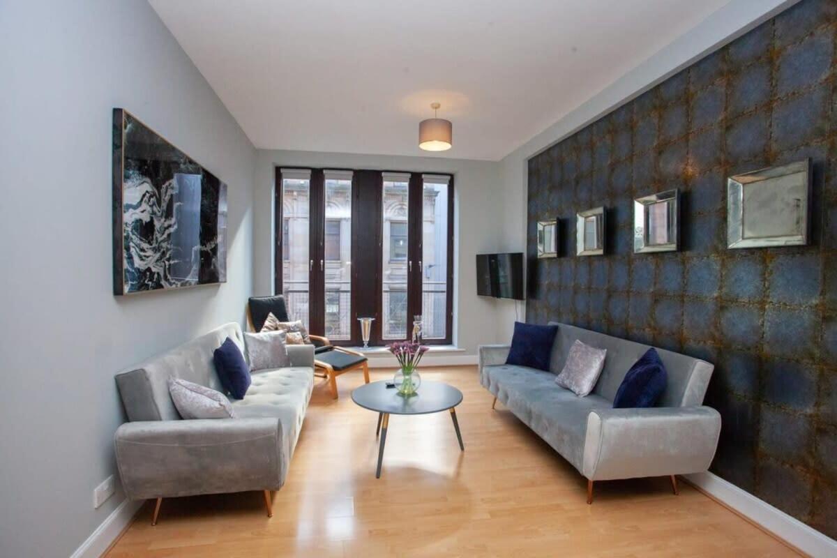 Modern And Refurbished Flat In Merchant City Glasgow Exteriér fotografie
